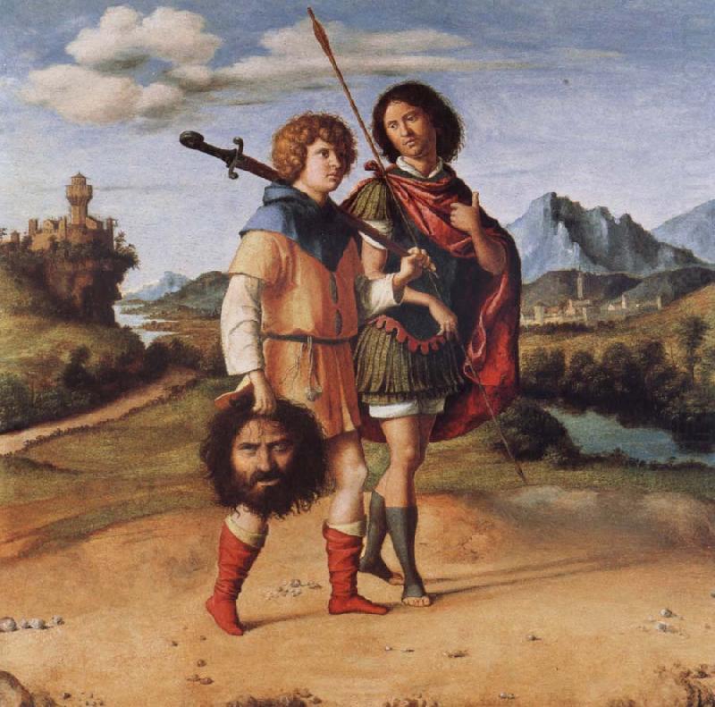MORONI, Giovanni Battista David and Jonathan china oil painting image
